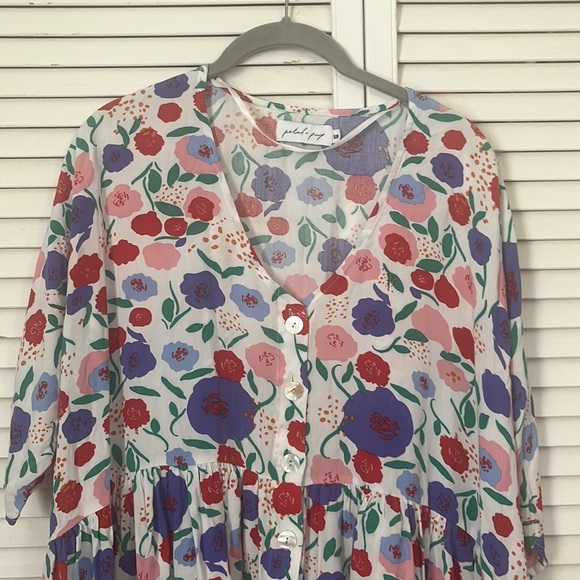 Petal + Pup Oversized Floral Tunic - Picture 2 of 5